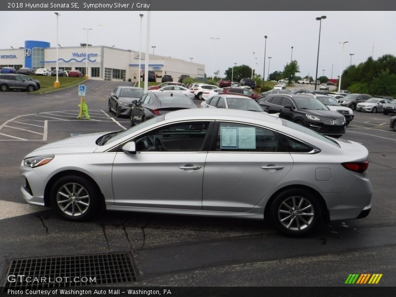 Symphony Silver / Gray 2018 Hyundai Sonata SE