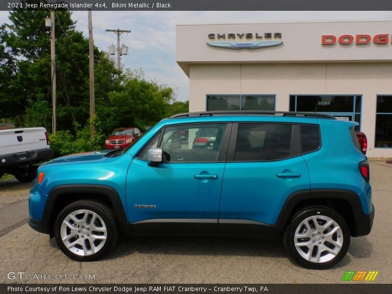 Bikini Metallic / Black 2021 Jeep Renegade Islander 4x4