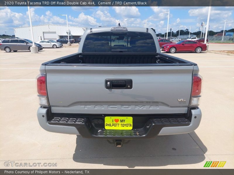 Cement / TRD Cement/Black 2020 Toyota Tacoma TRD Off Road Double Cab 4x4