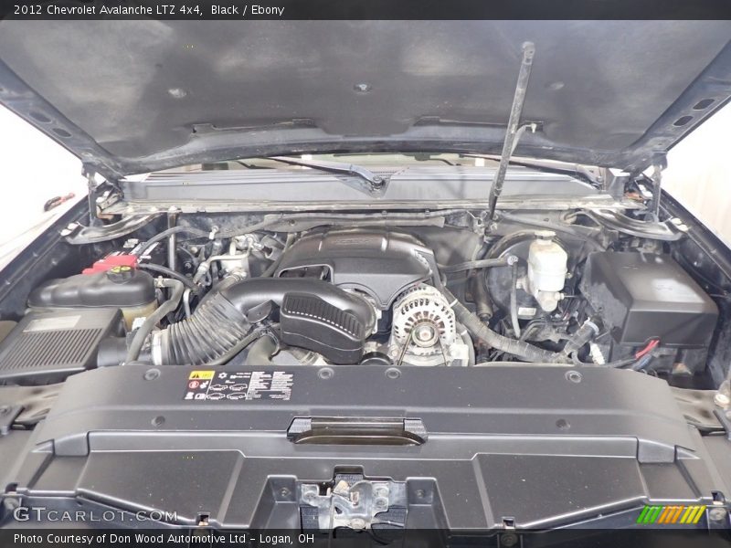 Black / Ebony 2012 Chevrolet Avalanche LTZ 4x4