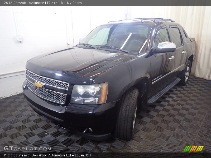 Black / Ebony 2012 Chevrolet Avalanche LTZ 4x4