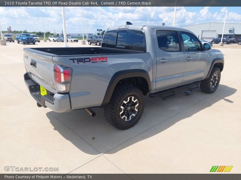 Cement / TRD Cement/Black 2020 Toyota Tacoma TRD Off Road Double Cab 4x4