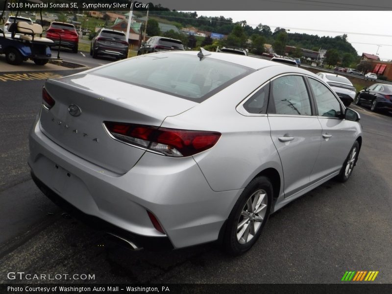 Symphony Silver / Gray 2018 Hyundai Sonata SE