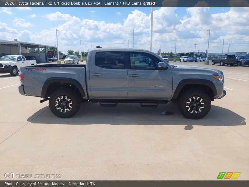 Cement / TRD Cement/Black 2020 Toyota Tacoma TRD Off Road Double Cab 4x4