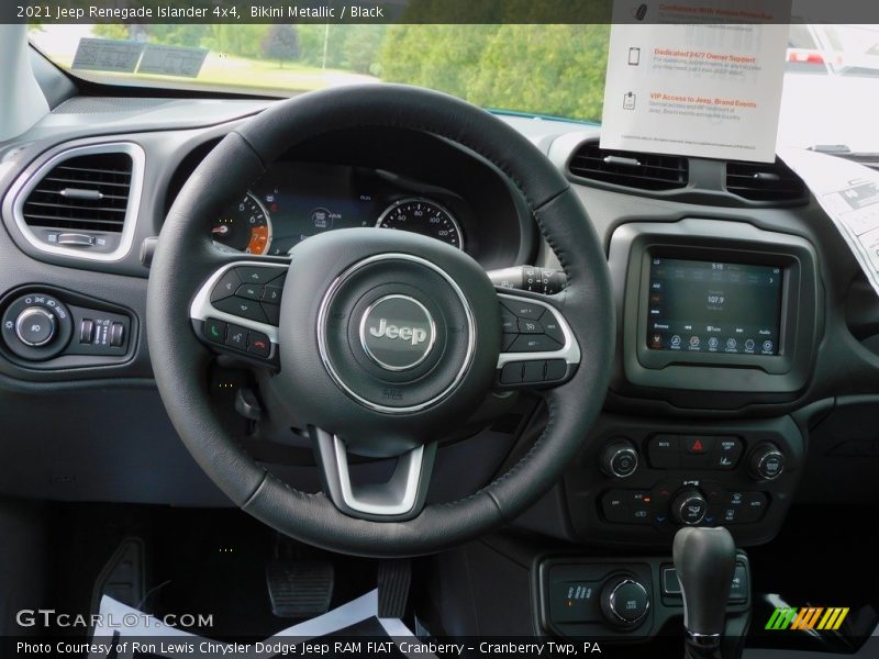 Bikini Metallic / Black 2021 Jeep Renegade Islander 4x4