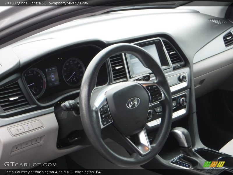 Symphony Silver / Gray 2018 Hyundai Sonata SE