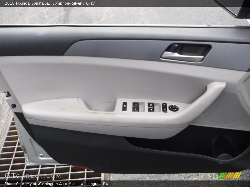 Symphony Silver / Gray 2018 Hyundai Sonata SE