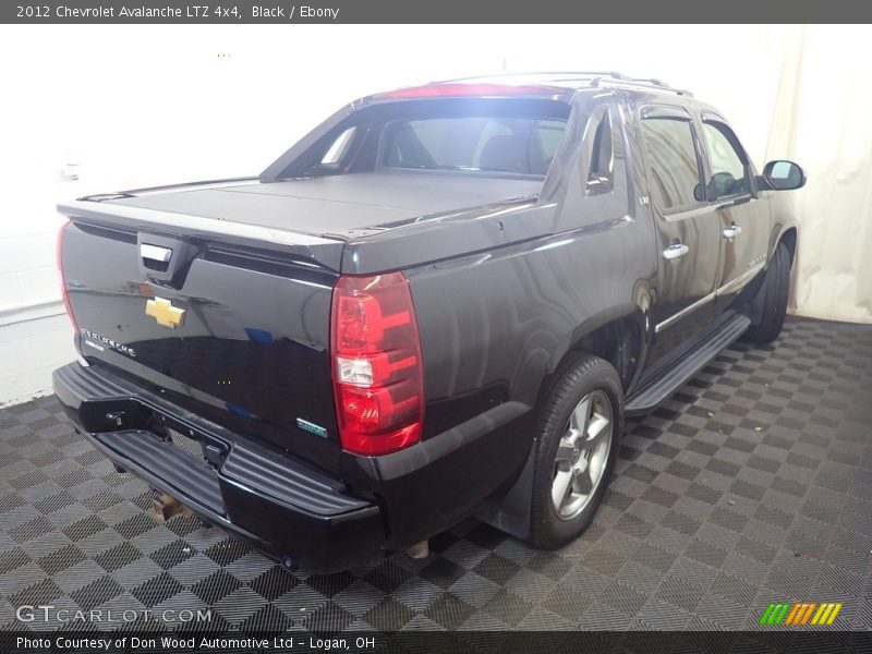 Black / Ebony 2012 Chevrolet Avalanche LTZ 4x4