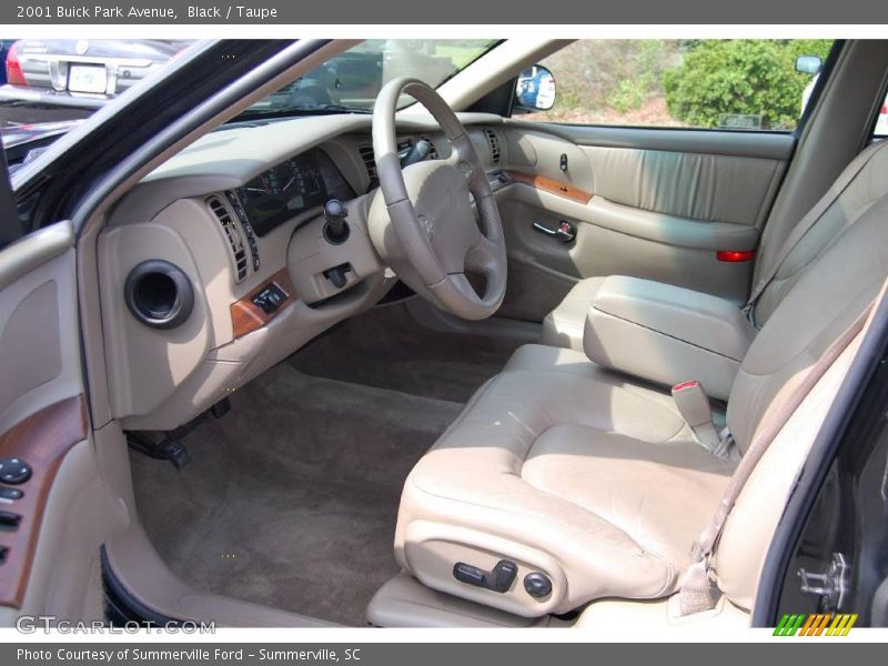 Black / Taupe 2001 Buick Park Avenue