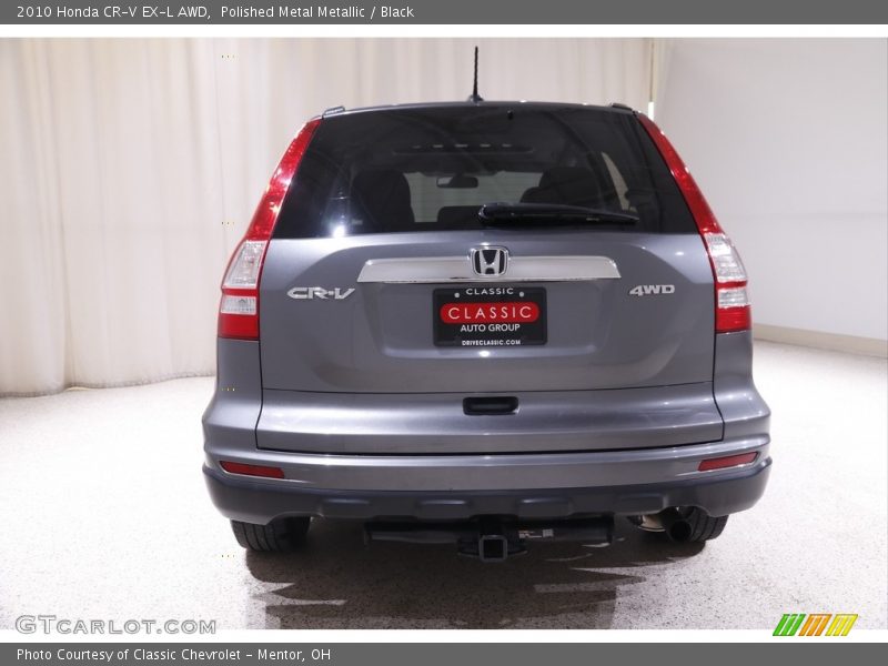 Polished Metal Metallic / Black 2010 Honda CR-V EX-L AWD