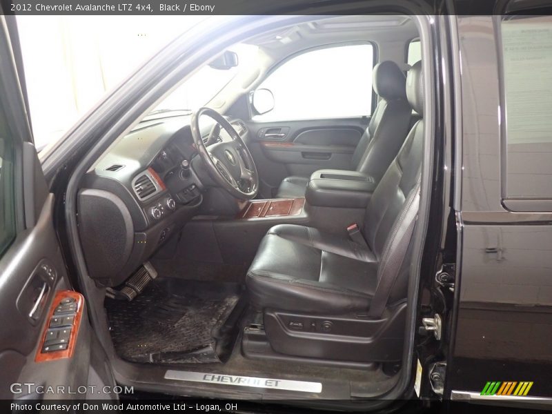 Black / Ebony 2012 Chevrolet Avalanche LTZ 4x4