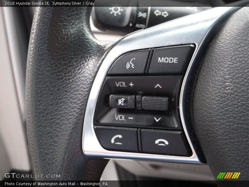 Symphony Silver / Gray 2018 Hyundai Sonata SE