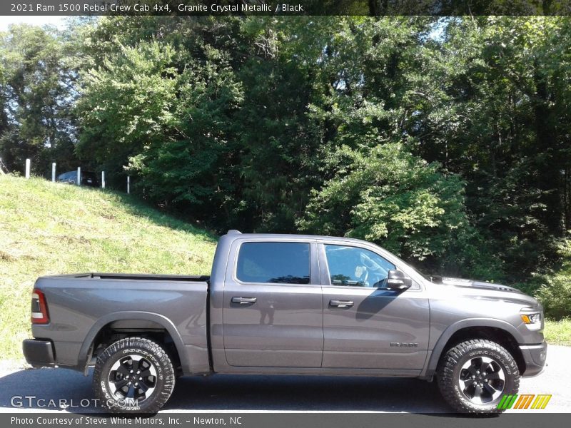  2021 1500 Rebel Crew Cab 4x4 Granite Crystal Metallic