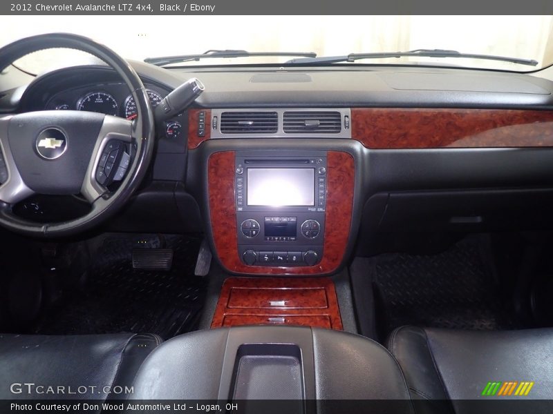 Black / Ebony 2012 Chevrolet Avalanche LTZ 4x4