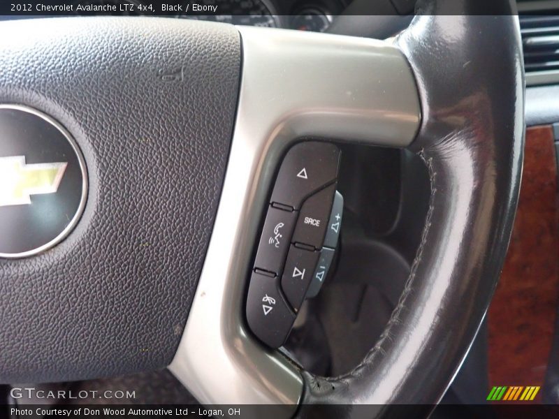Black / Ebony 2012 Chevrolet Avalanche LTZ 4x4