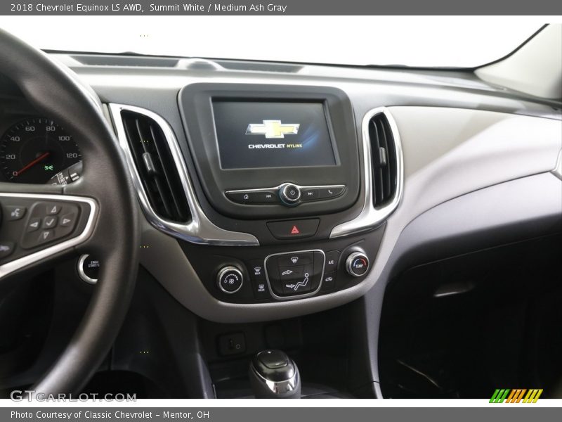 Summit White / Medium Ash Gray 2018 Chevrolet Equinox LS AWD