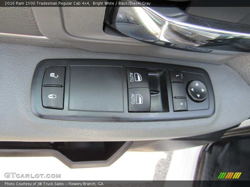 Bright White / Black/Diesel Gray 2016 Ram 1500 Tradesman Regular Cab 4x4