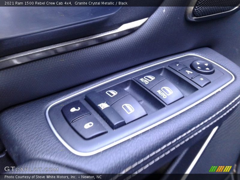 Granite Crystal Metallic / Black 2021 Ram 1500 Rebel Crew Cab 4x4