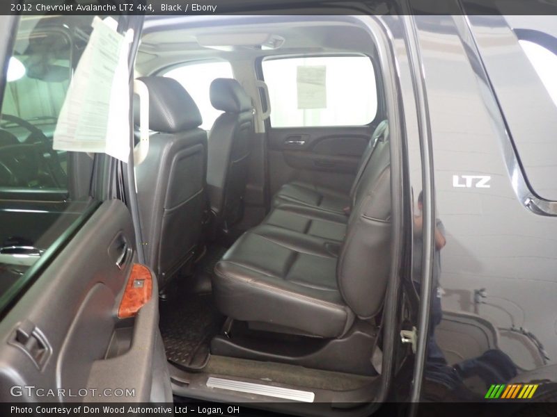 Black / Ebony 2012 Chevrolet Avalanche LTZ 4x4