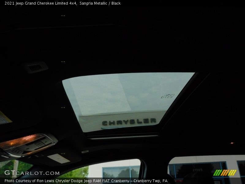 Sangria Metallic / Black 2021 Jeep Grand Cherokee Limited 4x4