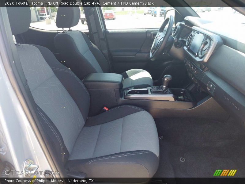 Front Seat of 2020 Tacoma TRD Off Road Double Cab 4x4