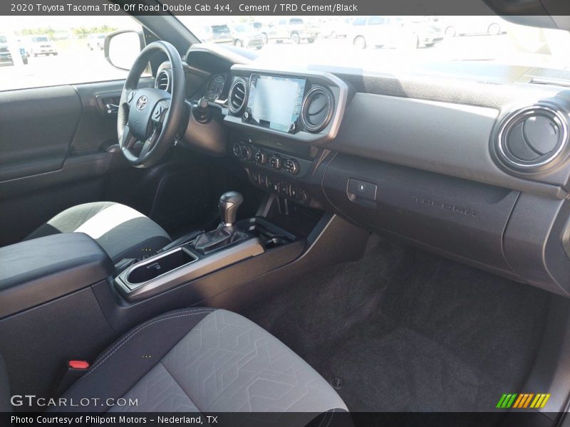 Cement / TRD Cement/Black 2020 Toyota Tacoma TRD Off Road Double Cab 4x4