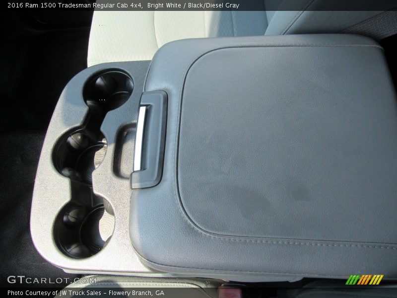 Bright White / Black/Diesel Gray 2016 Ram 1500 Tradesman Regular Cab 4x4