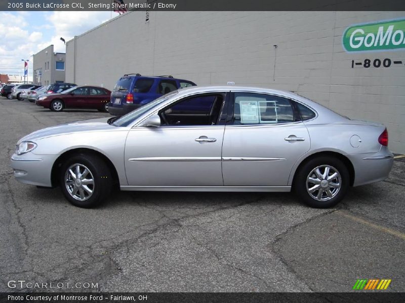 Sterling Silver Metallic / Ebony 2005 Buick LaCrosse CXL