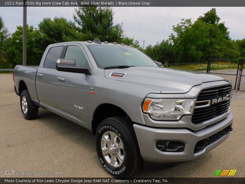 Front 3/4 View of 2021 2500 Big Horn Crew Cab 4x4