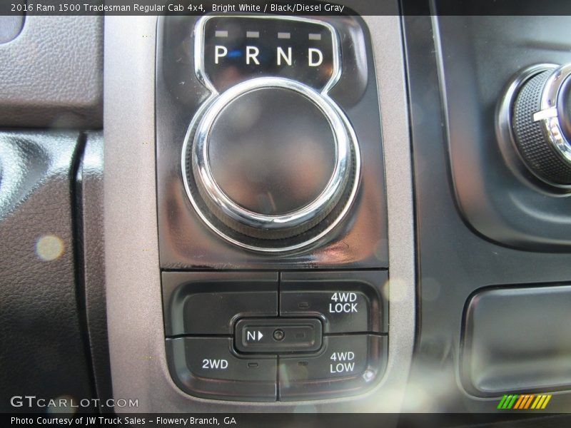  2016 1500 Tradesman Regular Cab 4x4 8 Speed Automatic Shifter