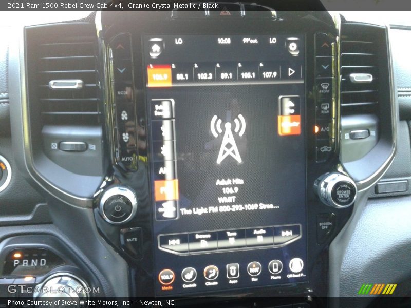 Granite Crystal Metallic / Black 2021 Ram 1500 Rebel Crew Cab 4x4