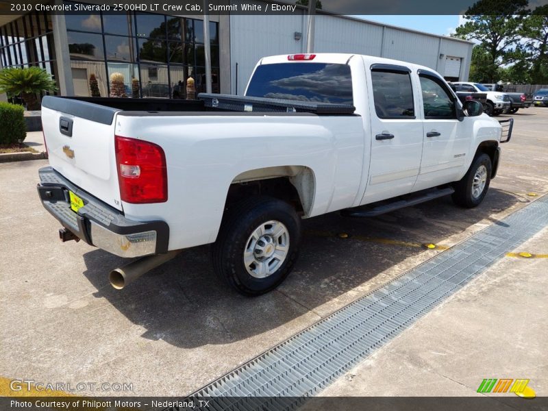 Summit White / Ebony 2010 Chevrolet Silverado 2500HD LT Crew Cab