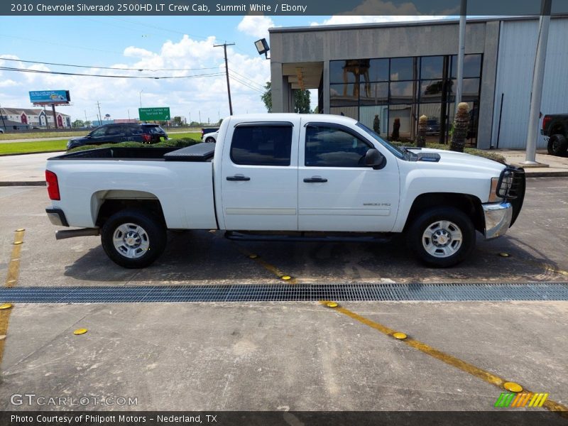 Summit White / Ebony 2010 Chevrolet Silverado 2500HD LT Crew Cab