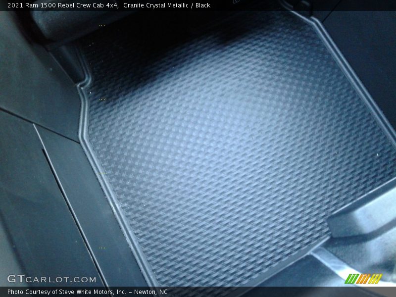 Granite Crystal Metallic / Black 2021 Ram 1500 Rebel Crew Cab 4x4