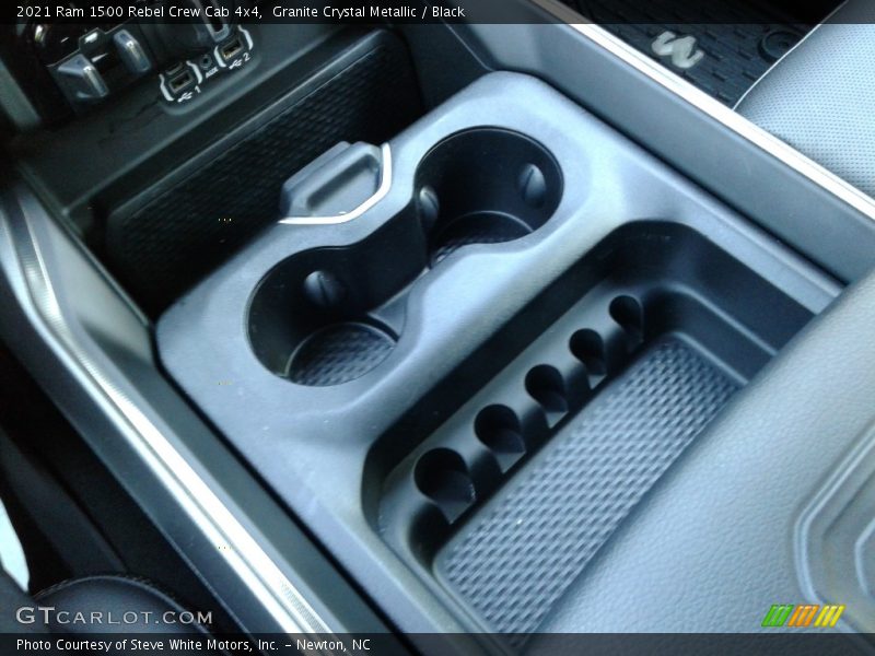 Granite Crystal Metallic / Black 2021 Ram 1500 Rebel Crew Cab 4x4
