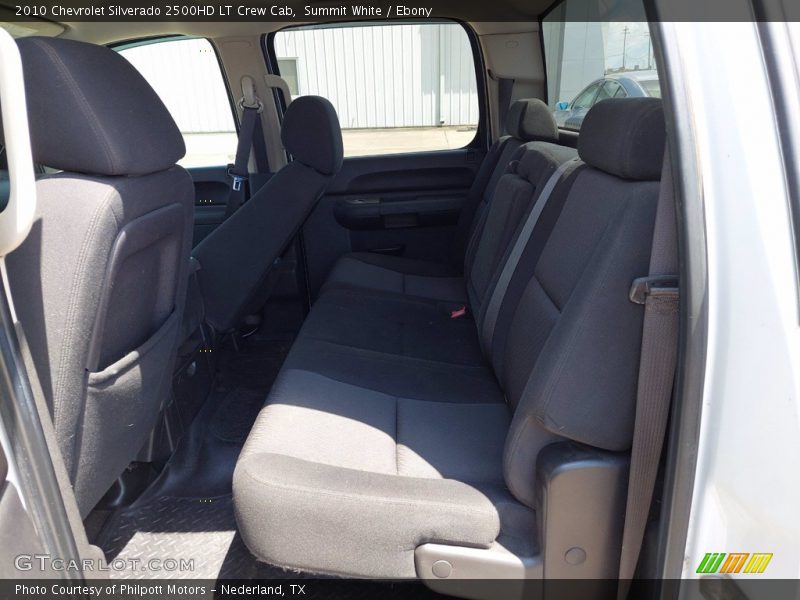 Summit White / Ebony 2010 Chevrolet Silverado 2500HD LT Crew Cab