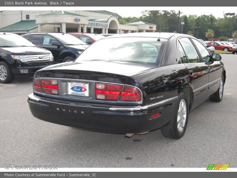 Black / Taupe 2001 Buick Park Avenue