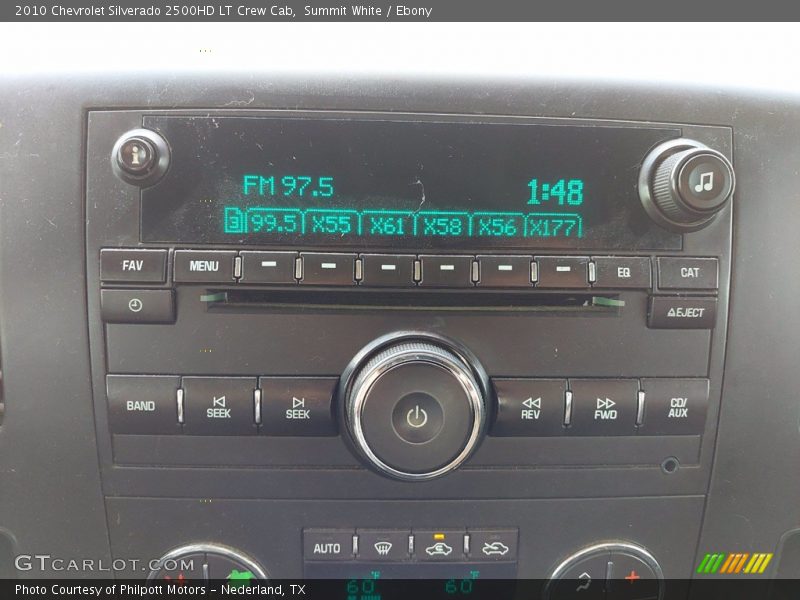 Summit White / Ebony 2010 Chevrolet Silverado 2500HD LT Crew Cab