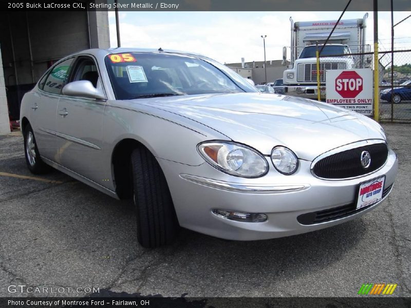 Sterling Silver Metallic / Ebony 2005 Buick LaCrosse CXL