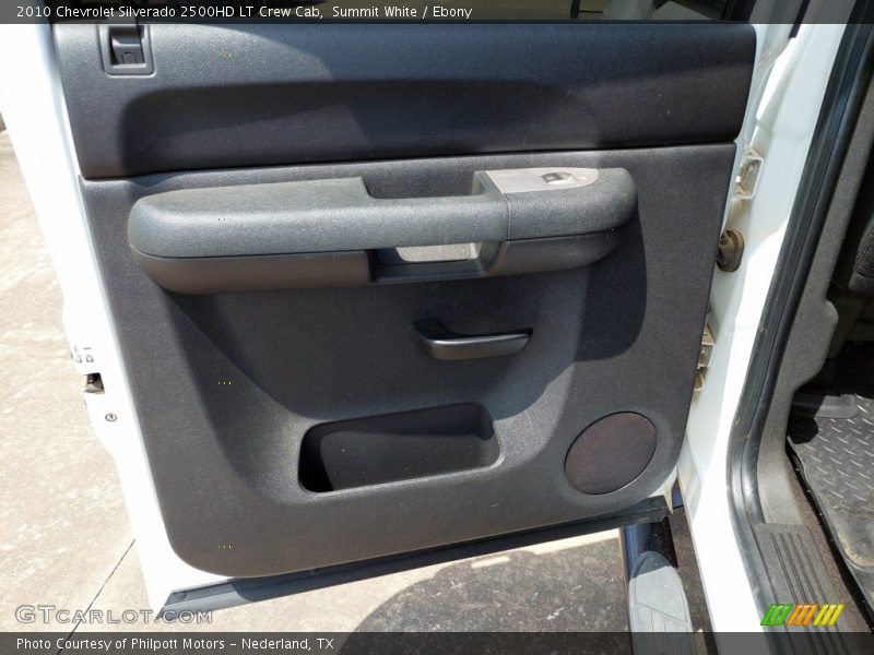 Summit White / Ebony 2010 Chevrolet Silverado 2500HD LT Crew Cab