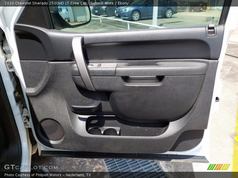 Summit White / Ebony 2010 Chevrolet Silverado 2500HD LT Crew Cab