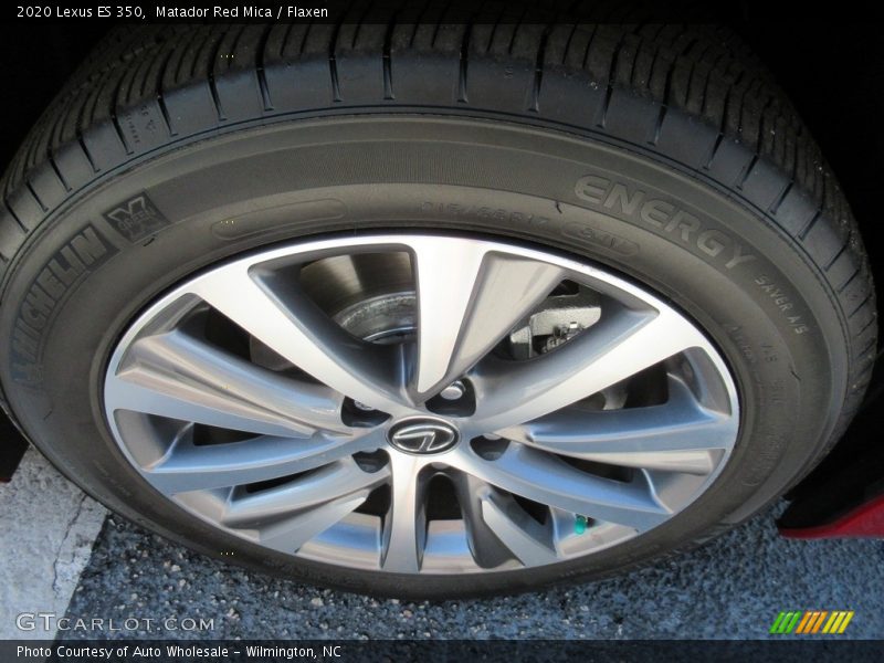 Matador Red Mica / Flaxen 2020 Lexus ES 350