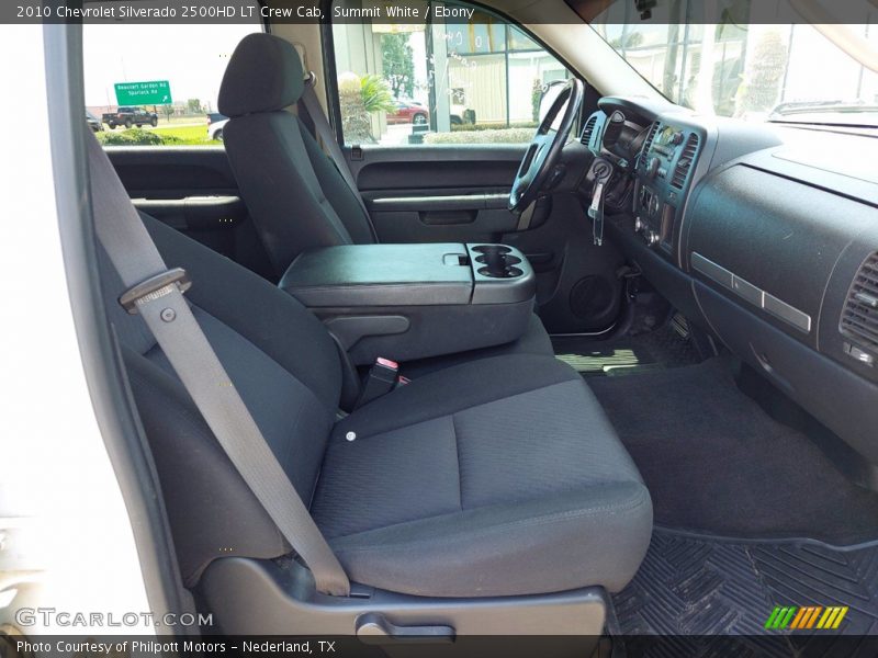 Summit White / Ebony 2010 Chevrolet Silverado 2500HD LT Crew Cab