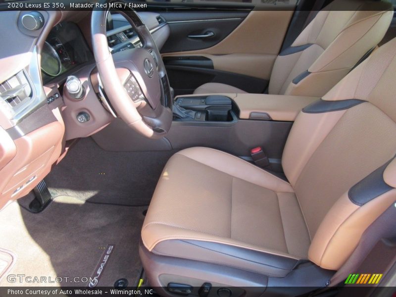 Matador Red Mica / Flaxen 2020 Lexus ES 350