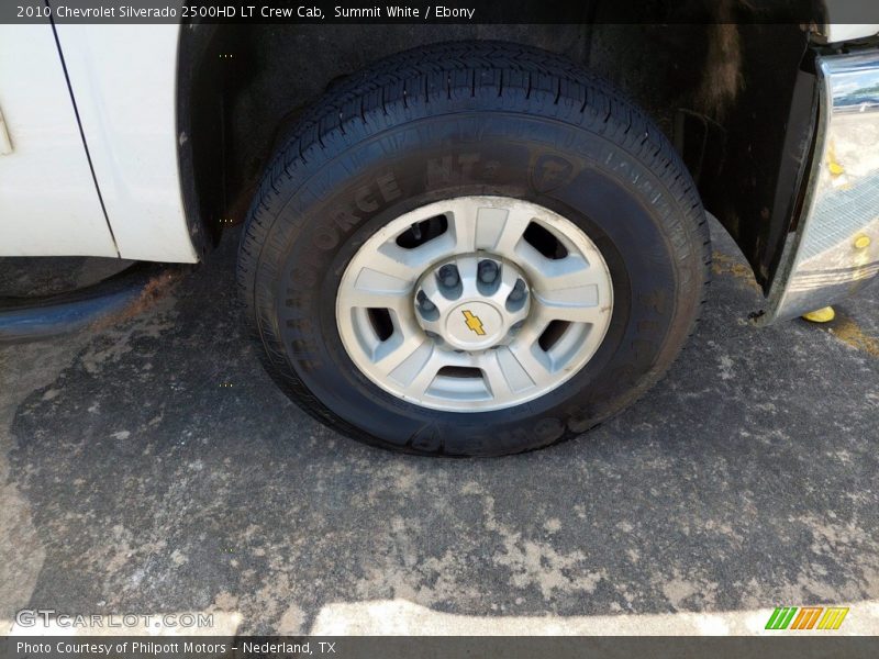 Summit White / Ebony 2010 Chevrolet Silverado 2500HD LT Crew Cab
