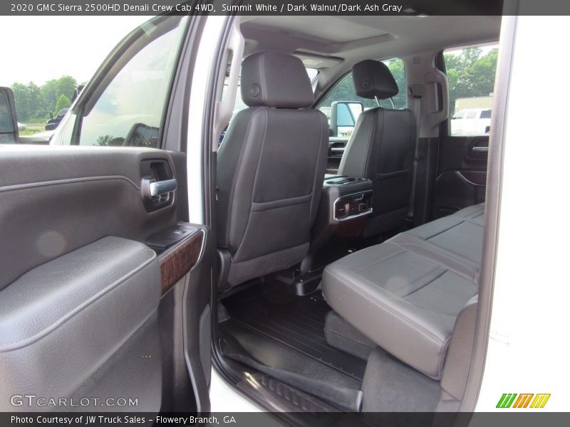 Summit White / Dark Walnut/Dark Ash Gray 2020 GMC Sierra 2500HD Denali Crew Cab 4WD