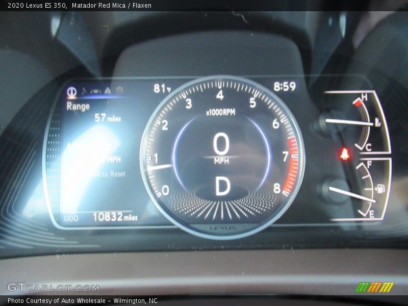 Matador Red Mica / Flaxen 2020 Lexus ES 350