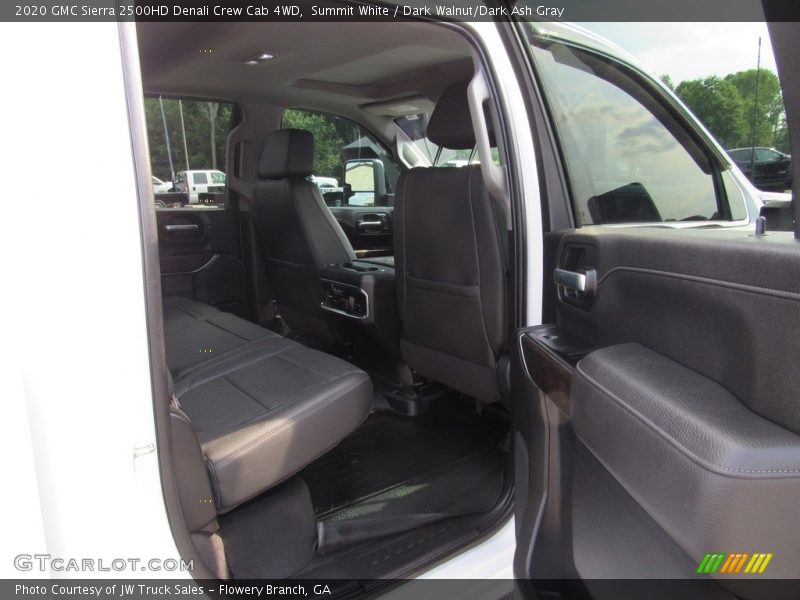 Summit White / Dark Walnut/Dark Ash Gray 2020 GMC Sierra 2500HD Denali Crew Cab 4WD