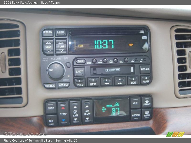 Black / Taupe 2001 Buick Park Avenue
