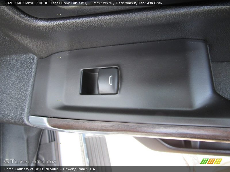 Summit White / Dark Walnut/Dark Ash Gray 2020 GMC Sierra 2500HD Denali Crew Cab 4WD